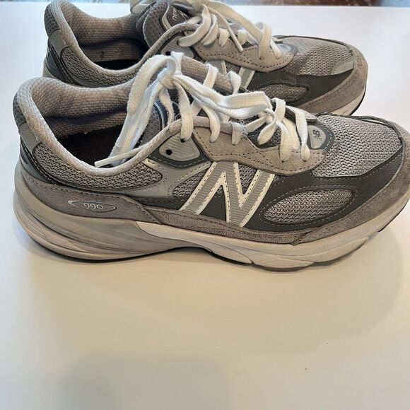New Balance 990v6 Gray Suede Made In USA Sneakers M990GL6 Men’s US 8 EU 41.5 main image 9